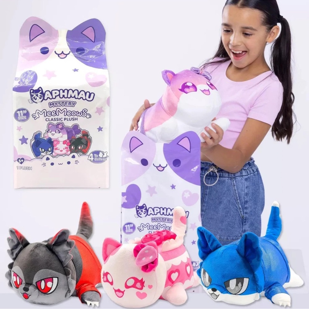 Aphmau 11" Mystery MeeMeow Large Plush FRIENDS Series 2*NEW*